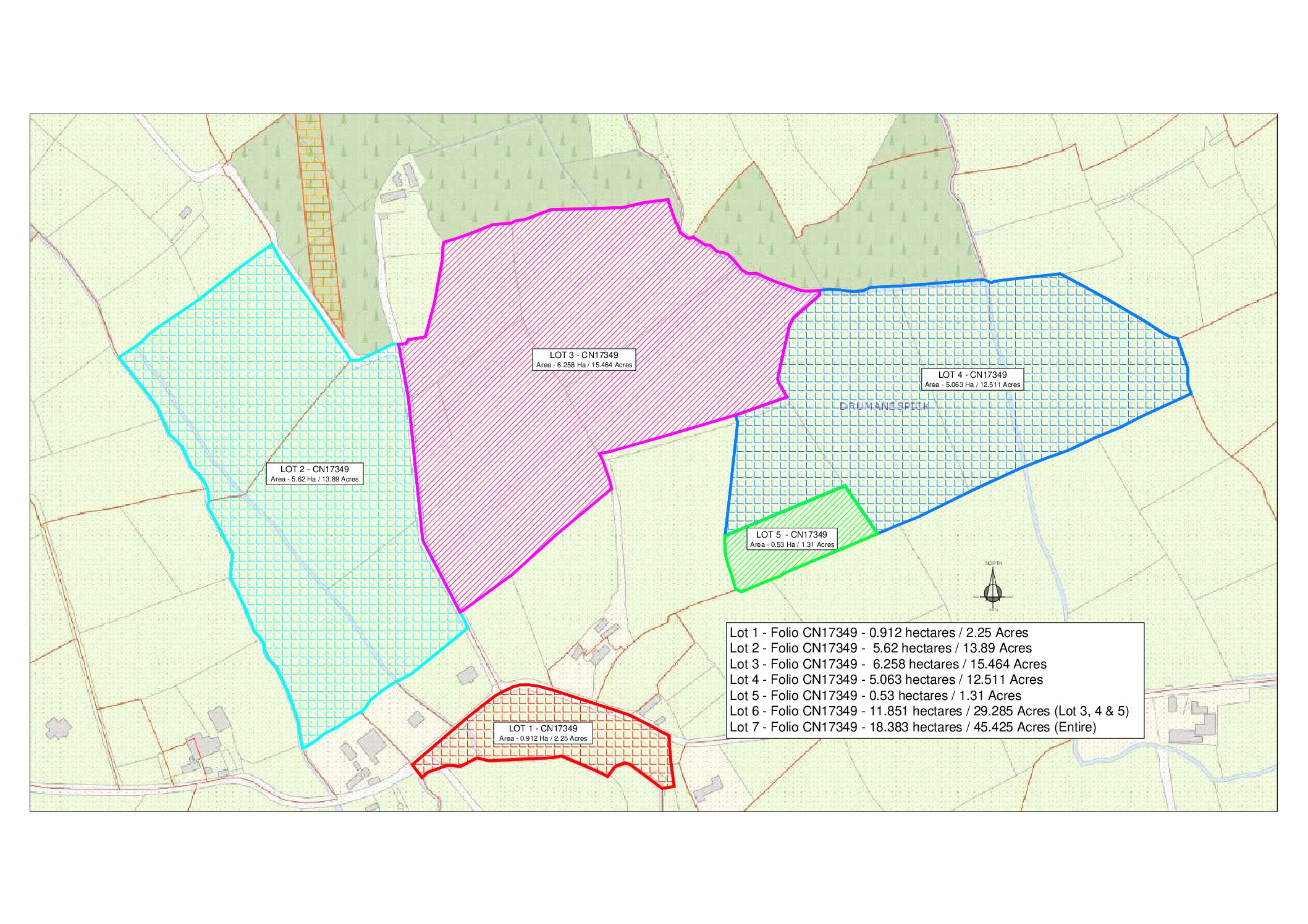 Sold 45.425 Acre / 18.383 Hectare Farm at Drumanespic, Bailieborough